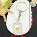 Nineteen Mini Fish Keychains and Phone Strap Charms view 10