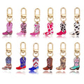 Western Cowboy Charm Keychains in 55 Pictured Variations for Bags and Keys view 5