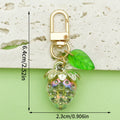 Heart Charm Keychains in 26 Pictured Variations for Bags and Keys view 8