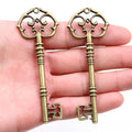 Ornate Skeleton Key Pendants In 8 Styles For Jewelry Making view 3