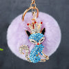 Blue-Fox Lavender-Pom