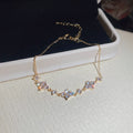 Zircon Butterfly Tennis Bracelet Seven Gold Silver Styles view 7