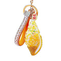 Star Filled Conch Shell Keychains in Seven Colors plus Assorted Option view 5