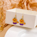 Halloween Novelty Long Hook Earrings in Eleven Motifs view 11