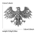 Spread Wing Eagle Brooch in Three Finishes for Jackets Scarves and Lapels view 4
