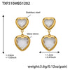 White Gold Earrings