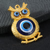 Gold-tone Evil Eye