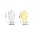 Colorful Patterned Owl Enamel Metal Charms, 16 Designs view 2