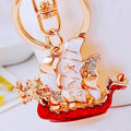 Sailboat, Twin Fish and Auspicious Charm Keychains in Forty-Four Designs view 8
