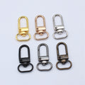Slim Swivel Lobster Clasps in Six Metal Tone Finishes view 3