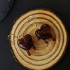 Gold Amber Heart