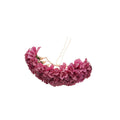 Crescent Fabric Flower U-Pin Hair Stick Gold Base 2 Colors view 5