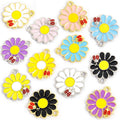 Daisy and Ladybug Enamel Charm Collection for Jewelry Making view 5