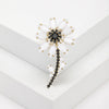 White Black Flower