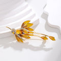 Bird Crystal Enamel Metal Brooch Pin for Jackets and Lapels view 5