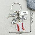 Soccer, Basketball and Volleyball Charm Keychains Featuring Soccer Across 57 Variations view 9