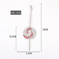 Rhinestone Rainbow Cloud Lollipop Metal Hanging Ornaments view 4