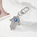 Hamsa Hand Evil Eye Keychains Gold Silver Lobster Clasp 6 Styles view 4