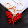 Red Crystal-Butterfly