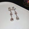 Pink Branch Earrings