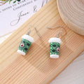 Resin Mini Coffee Cup Dangle Earrings 5 Cup Designs view 6