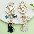 Cat Charm Keychains in 27 Pictured Variations for Bags and Keys view 4