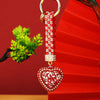 Red-Pearl Crystal-Heart