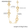 Gold Oval Links