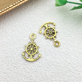 Gold-Tone Starfish and Butterfly Metal Charms with 20 Listed Options view 11