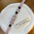 Leather Rose Buckle Choker Necklaces Multi Style Colors view 12