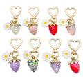 Flower Charm Keychains in 24 Pictured Variations for Bags and Keys view 5