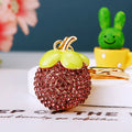 Crystal Fruit Keychain Collection in Six Designs and Assorted Option view 8