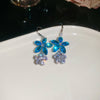 Blue Hook Earrings