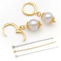 Metal Ball Head Pins in Five Lengths and Three Color Finishes view 3