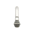 Antique Silver Guitar Metal Charms with 18 Listed Options view 12