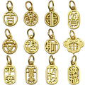Metallic Fu Character Metal Charms with 13 Listed Options view 5