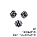Knotted Cluster Round Metal Spacer Bead for Jewelry Making view 3