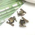Alloy Gold-Tone Graduation Cap and Graduation Theme Metal Charms with 7 Listed Options view 11