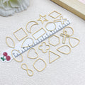 Gold-Tone Star Metal Charms with 23 Listed Options view 3