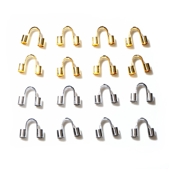 Stainless Steel U-Shaped Wire Guardians in Five Sizes and Two Tones