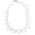 Clear Acrylic Heart Bead Necklace Transparent Choker view 5
