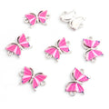 Colorful Patterned Butterfly Two Loop Connectors in 20 Styles view 3