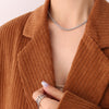 Steel Link Necklace