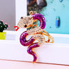 Purple Auspicious-Snake