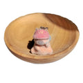 Flocked Capybara Plush Keychains Lobster Clasp 3 Styles view 5