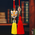 Lion Dance Head Tassel Ornaments in Four Colors plus Tassel Only Option view 3