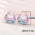 Two-Tone Owl Metal Link Charm with Top and Bottom Loops view 5