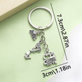 Soccer, Basketball and Football Charm Keychains in 25 Pictured Variations view 10