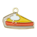 Zinc Alloy Maple Leaf Pumpkin Turkey charm pendant for DIY Thanksgiving keychain