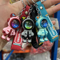 Space Bear Astronaut Keychain Explore Future Strap view 4